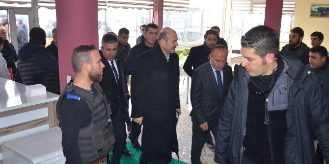 İçişleri Bakanı Süleyman Soylu Yüksekova’da