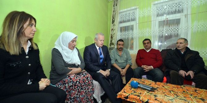 Başkan İnönü, Şehit Ailesini Yeni Yıla Girerken Yalnız Bırakmadı