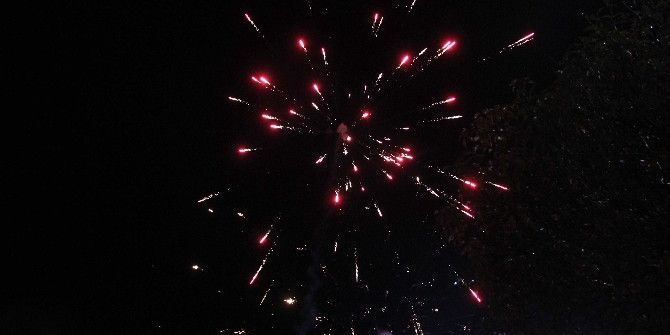 Gaziantep’te Suriyeliler Motosikletlerle Yılbaşını Kutladı