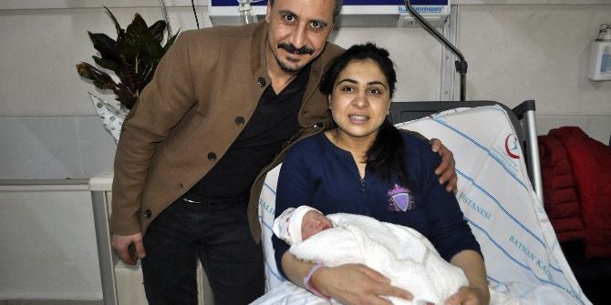 Batman’da Yılın İlk Bebeği Melek Oldu