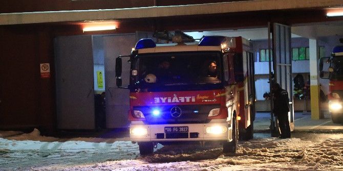 Ankara İtfaiyesi Yeni Yıla Görev Başında Girdi