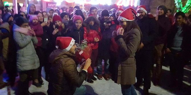 2017’ye Evlilik Teklifiyle Girdi