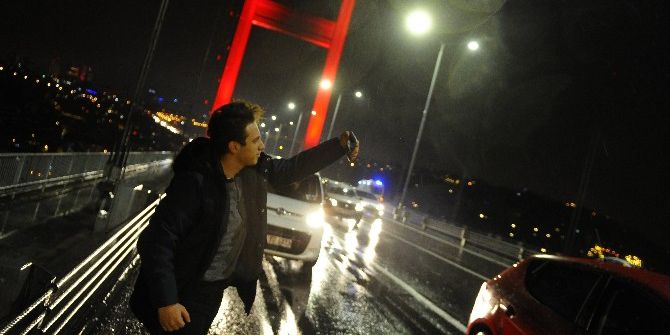 15 Temmuz Şehitler Köprüsü’nde Yılbaşı Coşkusu