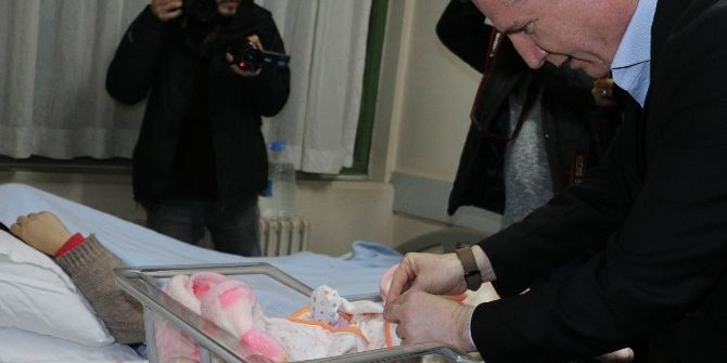 Sivas’ta Yeni Yılın İlk Bebeği Ayşe Betül Oldu