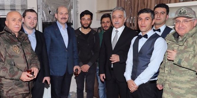 Bakan Soylu, Yüksekova’da Telsizden Polislerin Yeni Yıllını Kutladı