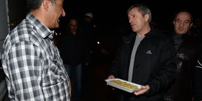 Bitlis Valisi Çınar, Yeni Yıla Güvenlik Güçleri İle Birlikte Girdi