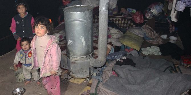 Suriyeli Sığınmacılar Yeni Yıla Çadırda Girdi