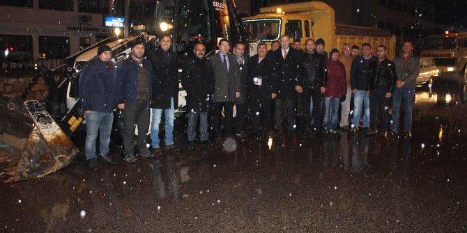Belediye Karla Mücadele Ekipleri Teyakkuzda