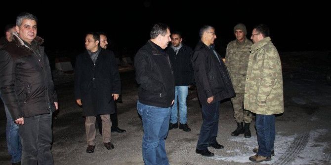 Vali Alpman, Yeni Yıla Güvenlik Güçleriyle Girdi