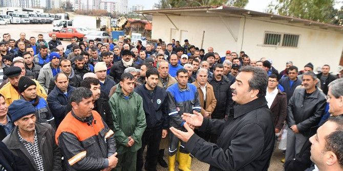 Başkan Çetin’den Taşeron İşçilere Zam Sözü