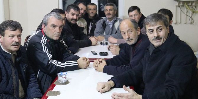 Başkan Alemdar Yeni Yıla Şantiyede Merhaba Dedi