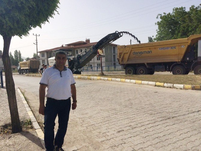 Hisarcık Belediye Başkanı Fatih Çalışkan: 9 Kilometre Yola 42 Bin Ton Beton Asfalt Atıldı