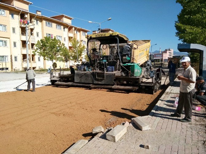 Hisarcık Belediyesi’nden 10 Bin Ton Beton Asfalt