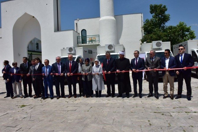 Belediyeler Birliği’nden Karadağlı Müslümanlara Araç Desteği