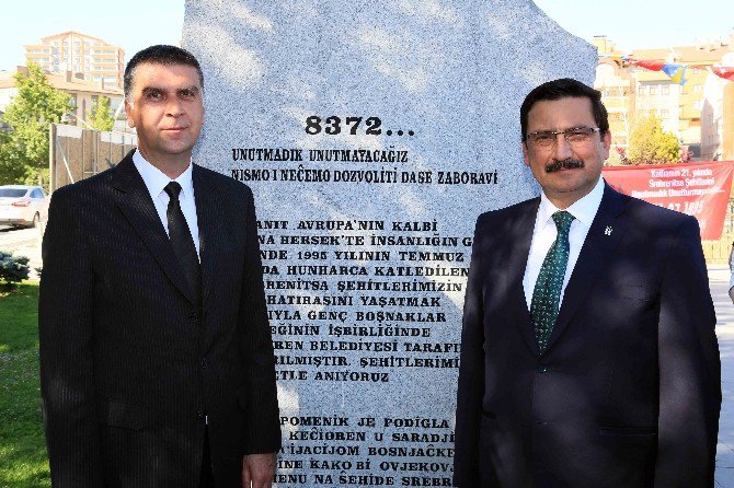 Keçiören Belediyesi, Srebrenitsa Şehitlerini Andı