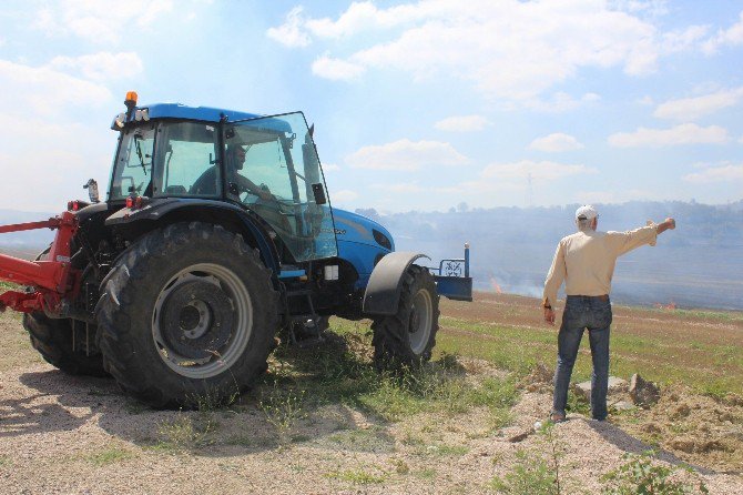 Sigara İzmariti 300 Dönüm Örtü Ve Anız Alanını Yok Etti