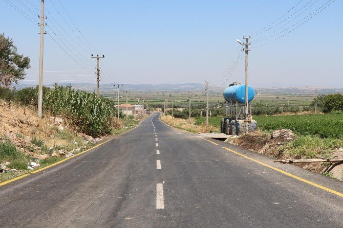 Tozlu Yollar Asfalt Yola Döndü