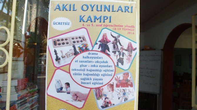 Burhaniye’de Akıl Oyunları Kampı