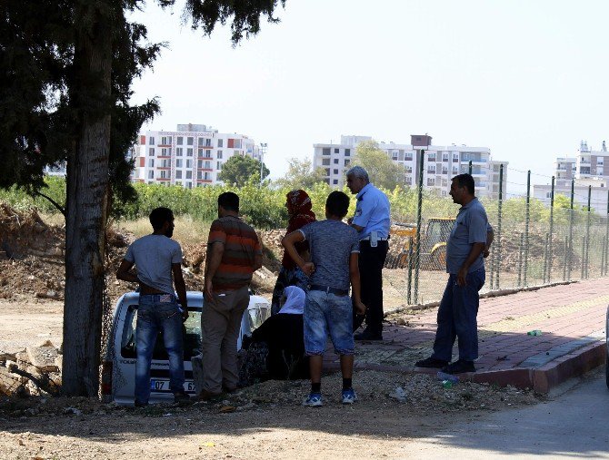 Fidanlığa Uçan Araçtaki 1 Kişi Yaralandı