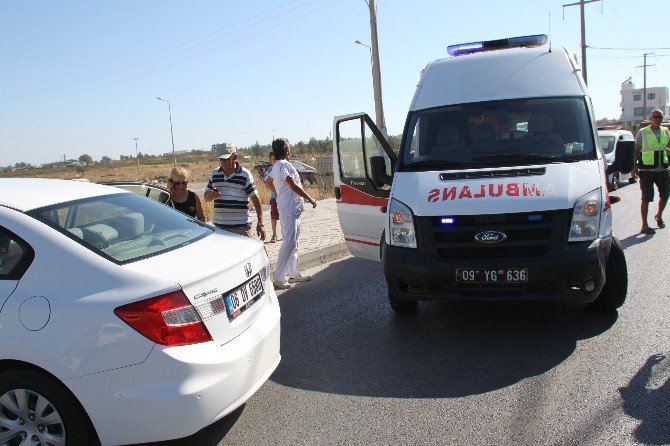 Didim’de Ambulans Kaza Yaptı