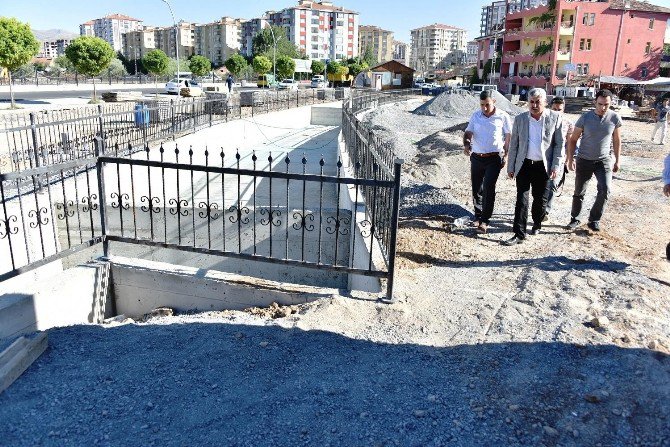 Recai Kutan Parkı Ve Sosyal Tesisleri Su İle Bütünleşecek