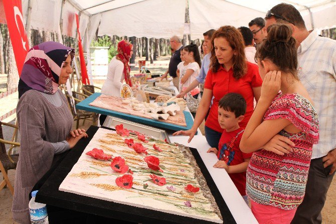 El Sanatları Çamlık’ta Sergilendi