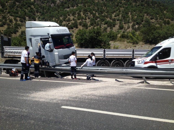 Tosya’da Trafik Kazası: 1 Yaralı