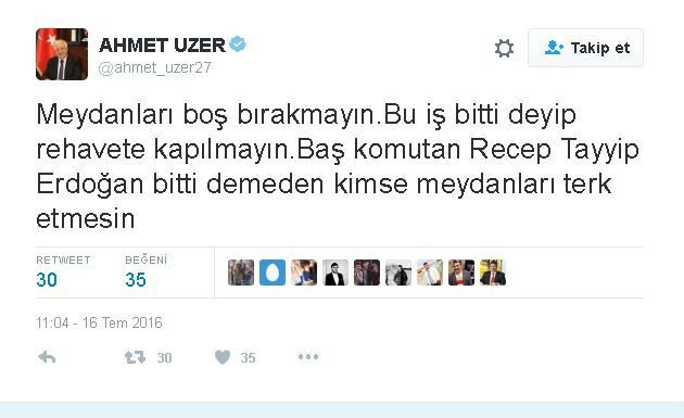 Ak Parti Gaziantep Milletvekili Ahmet Uzer: