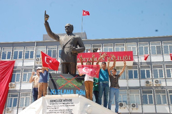 Adıyaman’da, Demokrasi Mücadelesi