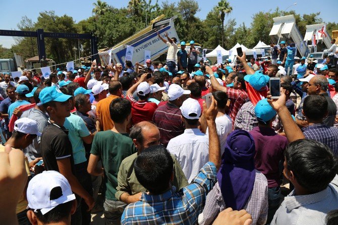 Eyyübiye Belediyesi’nden Darbe Girişimini Araçlarla Önleme Girişimi