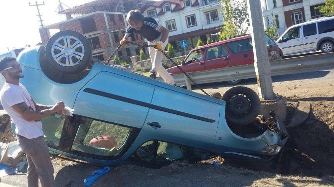 Fatsa’da Trafik Kazası : 5 Yaralı