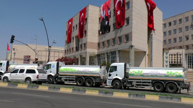 Gaziantep Büyükşehir Belediyesinde İş Makinelerinden Set