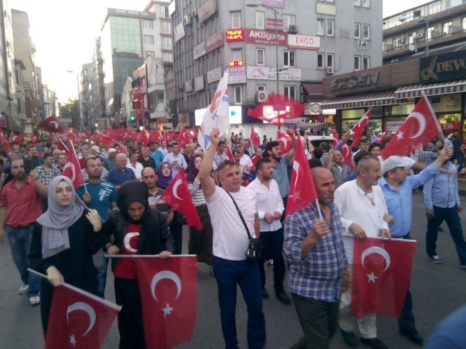 Zonguldak’tan Demokrasi Yürüyüşüne Tam Destek