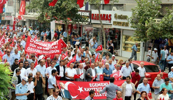 Tekirdağ’da Binler Demokrasi İçin Yürüdü