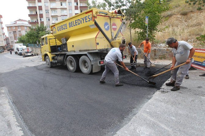 Gebze’de Alt Yapı Çalışmaları Devam Ediyor