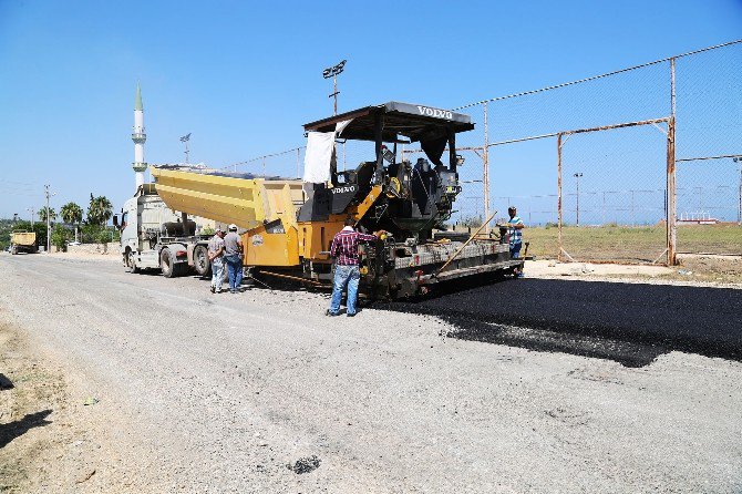 Erdemli’de Asfalt Ve Parke Çalışmaları