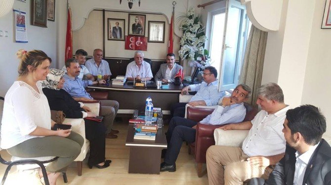 Ak Parti’den Mhp Ve Chp’ye Ziyaret