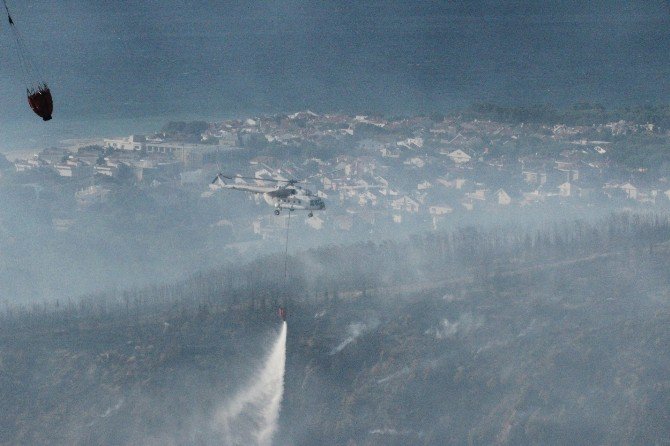 Çanakkale’deki Yangın Kontrol Altına Alındı