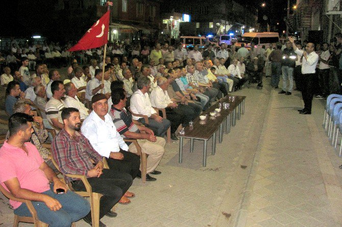 Demokrasiye Sahip Çıkan Arabanlılar Darbe Girişiminin 4. Günü De Uyumadı