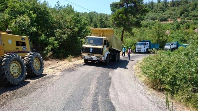 Demirci’nin Yolları Büyükşehirle Yenileniyor