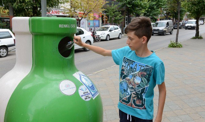 Yıldırım Belediyesi 130 Ton Cam Atık Topladı