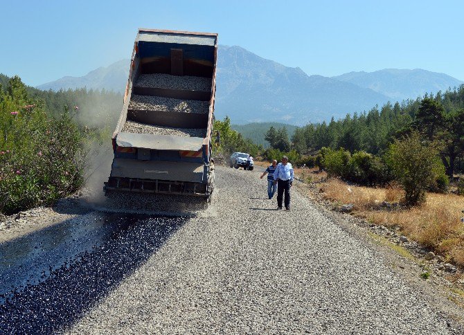 Köprülü Kanyon Yolu Modernize Ediliyor