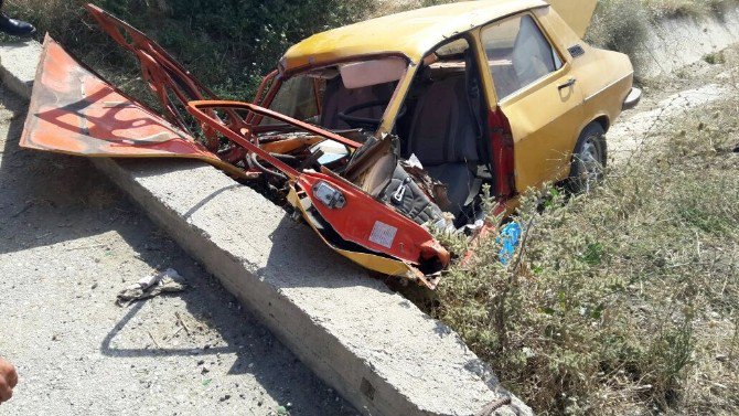 Çorum’da Trafik Kazası : 1 Ölü