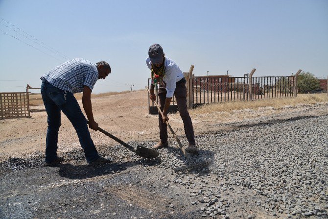 Sur’da 175 Kilometrelik Yol Çalışması Sürüyor