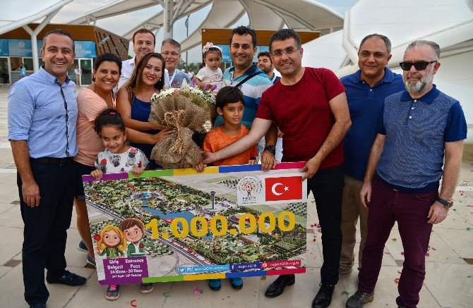 Expo 2016 Antalya, 1 Milyonuncu Ziyaretçisini Ağırladı