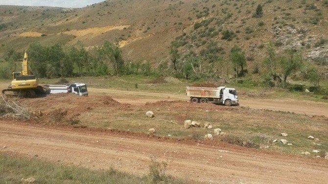 Aydıncık Göleti’nde İlk Kazma Vuruldu