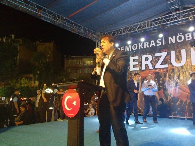 Aydemir: 23 Temmuz Milli Şuur Ve İmanın Eseridir