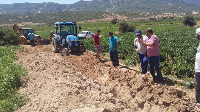 Maski’den Ozanca Mahallesine İsale Hattı