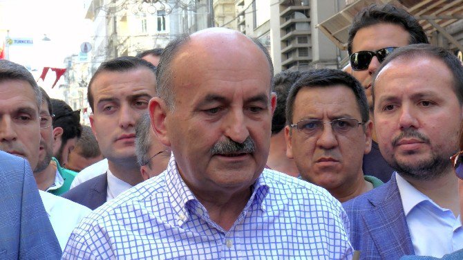 Ak Parti Heyeti Chp’nin "Cumhuriyet Ve Demokrasi Mitingi"nde