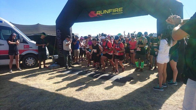 Uçhisar’da Runfire Cappadocia Ultra Maraton Halk Koşusu Yapıldı